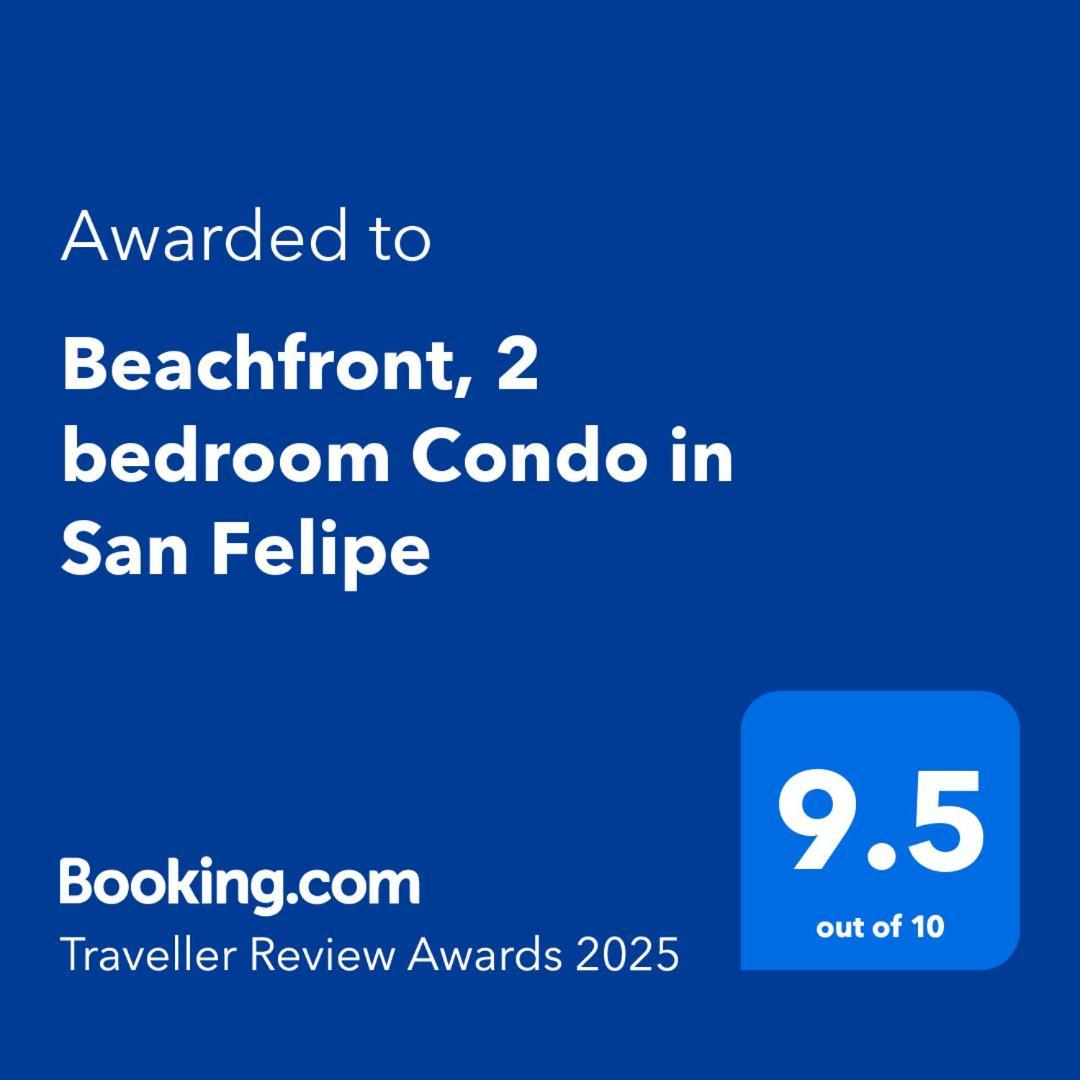 Beachfront, 2 Bedroom Condo In San Felipe San Felipe  Exterior photo